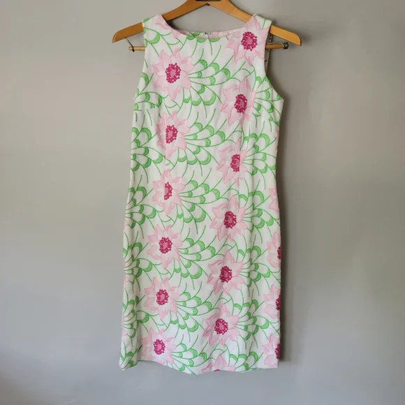 chinese dress ladies 1960s Beaded Rhinestone Linen Wiggle Dress main image 1